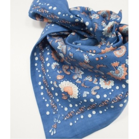 Petit Foulard Amour Ciel