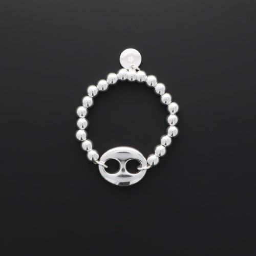 Bracelet perles marine 