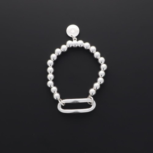Bracelet perles rectangle 