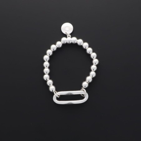 Bracelet perles rectangle 