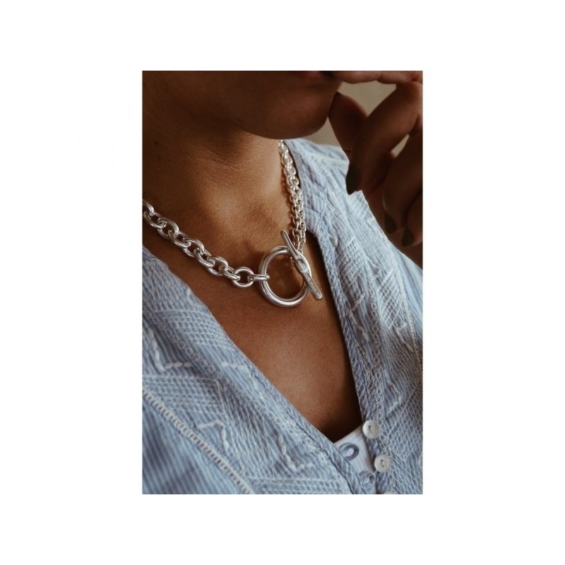 Collier enclume Secret de Cuir