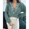 Blouse Ambre Vert 