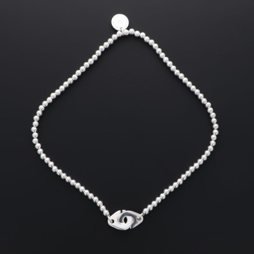 Collier Perles Menottes 