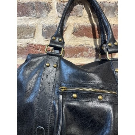 Sac Capucine Noir Mat