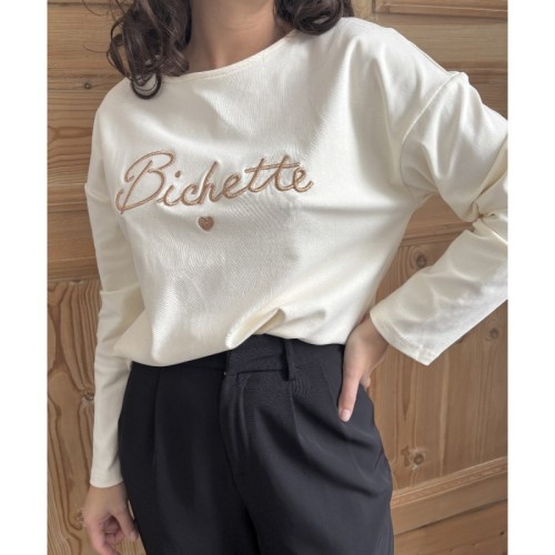 Tee shirt bichette écru