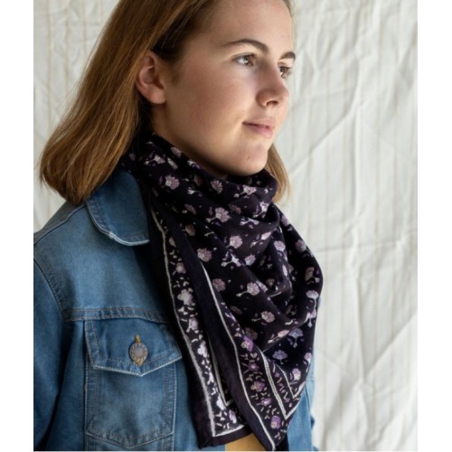 Grand Foulard Aarti Minuit 