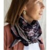 Grand Foulard Capri Minuit 