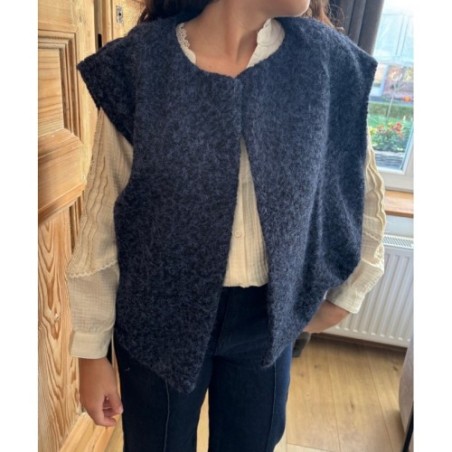 Gilet Gaby Marine Laine 