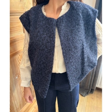 Gilet Gaby Marine Laine 