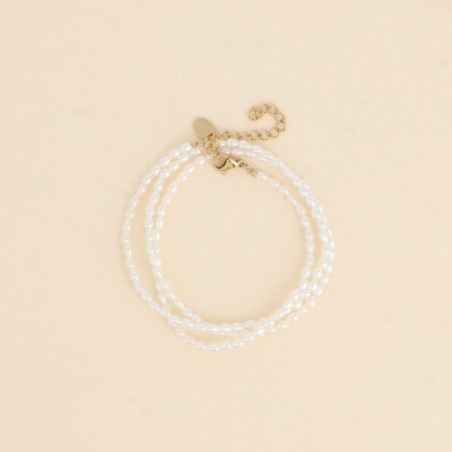 Bracelet/Collier Hanae Bohm nacre