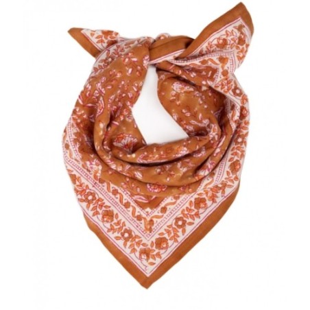 Petit foulard Sarika Caramel 