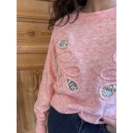 Pull Lilou Rose 