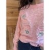 Pull Lilou Rose 