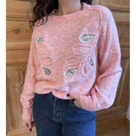 Pull Lilou Rose 