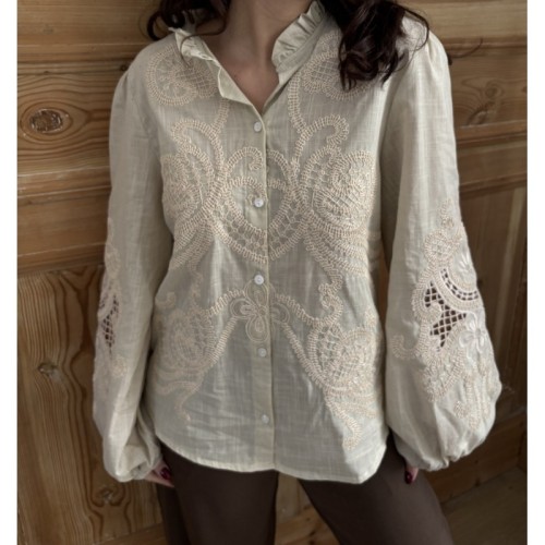 Blouse Eglantine beige