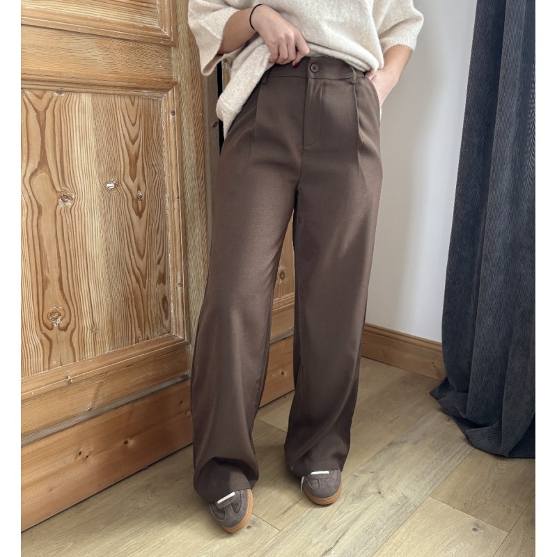 Pantalon Joella chocolat