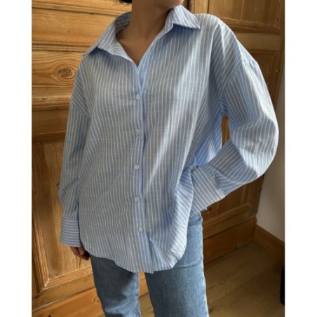 Chemise Christine Bleu  