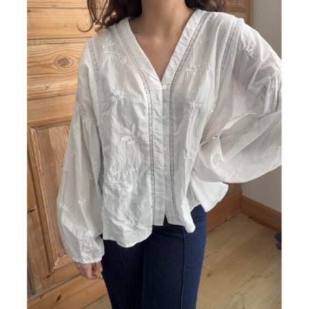 Blouse Suzanne Blanche 