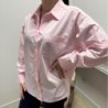 Chemise Charles rose
